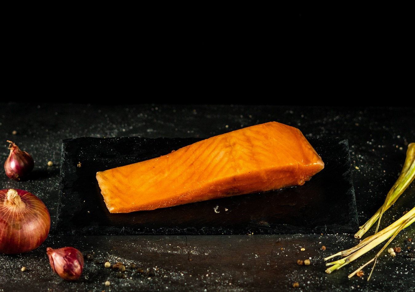 portion wn salmon